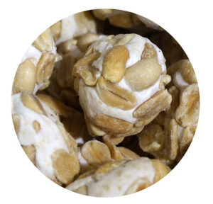 Boulette nougat arachide